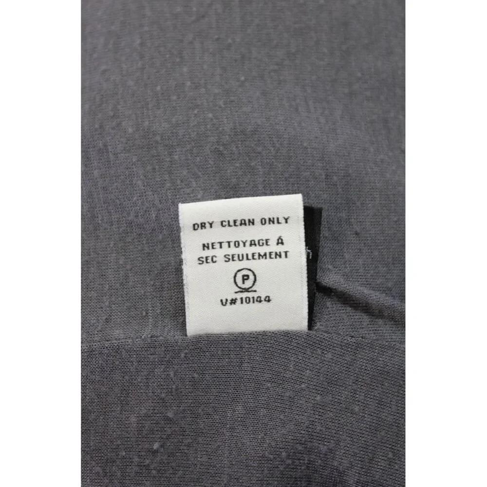 Diane Von Furstenberg Womens Textured Long Sleeve Zipped Dress Purple Size 8 - Picture 6 of 7